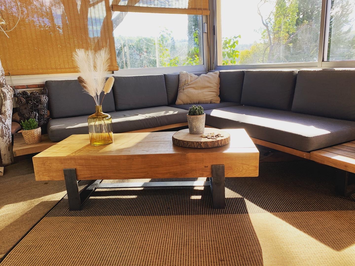 TABLES SUR MESURE EN CHÊNE MASSIF 