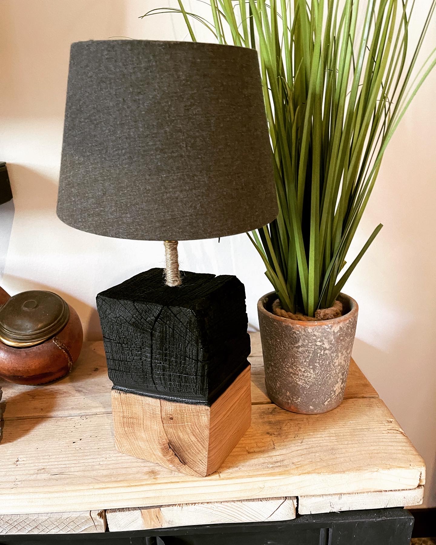 Lampe artistique artisanale