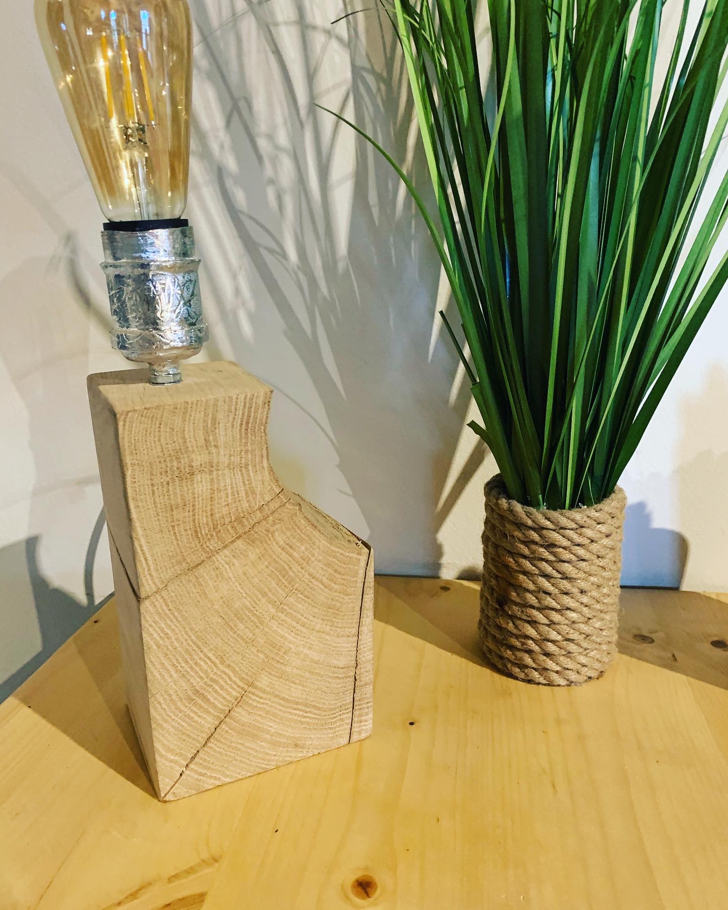 Lampe artistique artisanale
