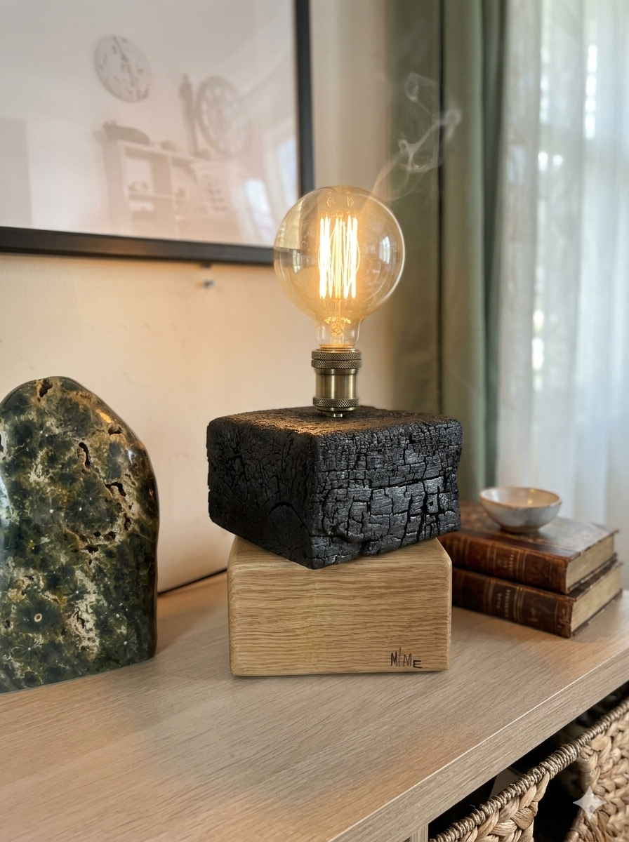 Lampe artistique artisanale