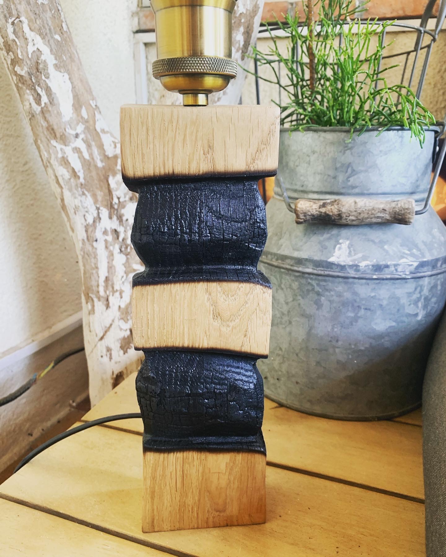 Lampe artistique artisanale