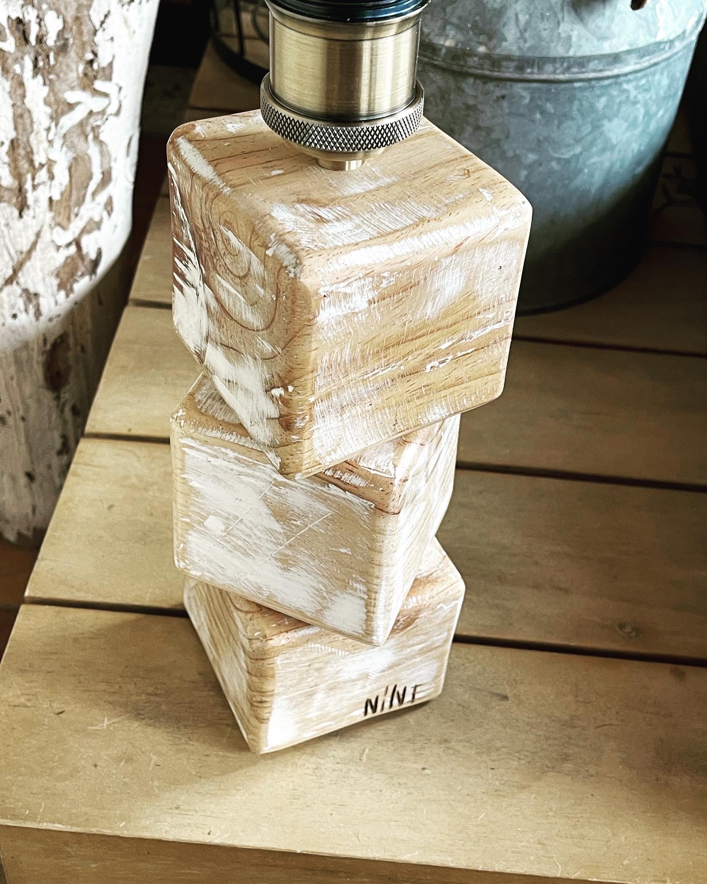 Lampe artistique artisanale