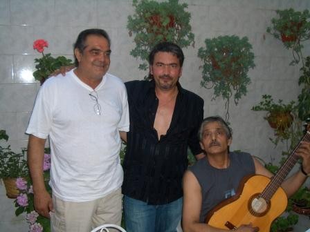 Er Nines con Emilio y Julio en  MADRID en Julio de   2005