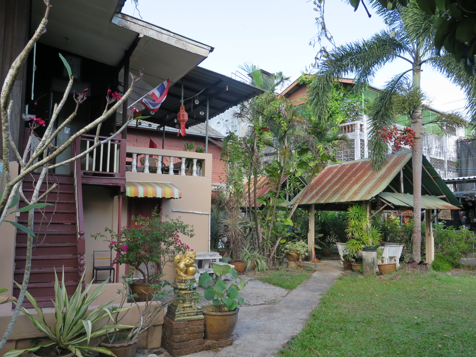 Guest House garden view