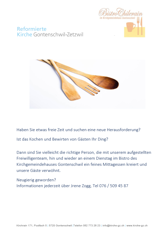 Wir suchen: