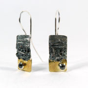 Ohrhänger schwarzer Diamant