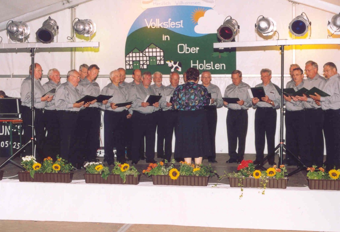 21.08.2004 Volkfest - Chortreffen & Spielshow: König von Holsten
