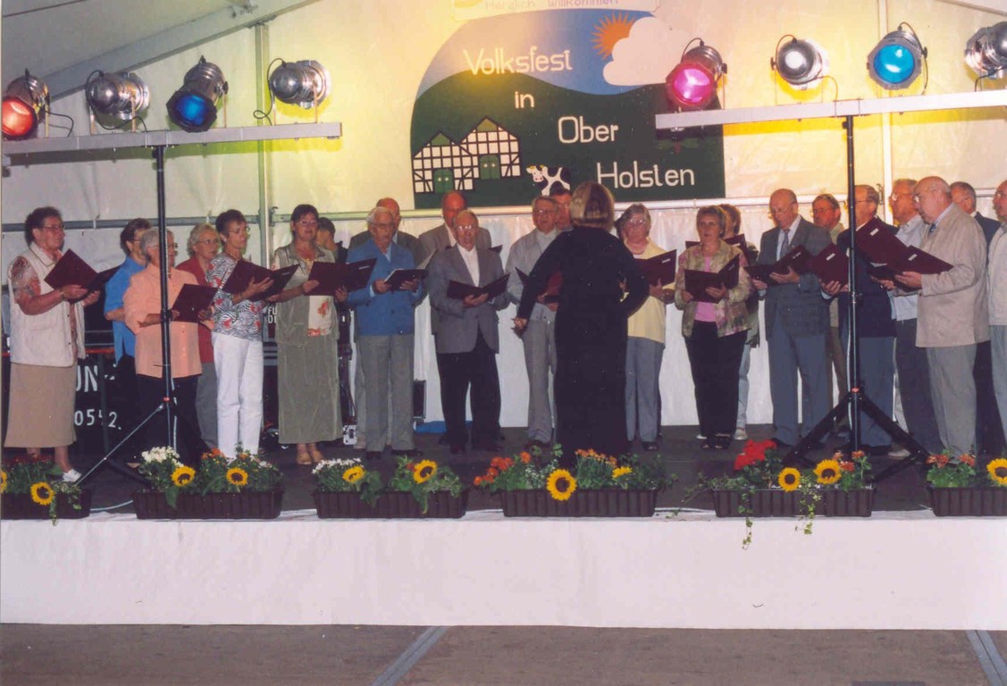 21.08.2004 Volkfest - Chortreffen & Spielshow: König von Holsten
