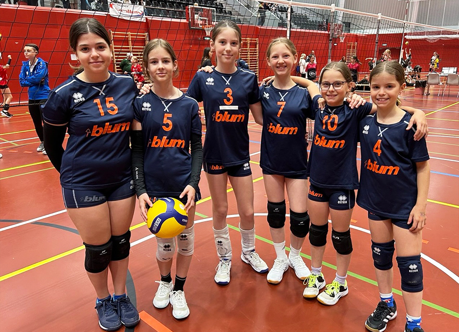 BLUM VBC Höchst bei den Österreichischen U13-Meisterschaften in Wien