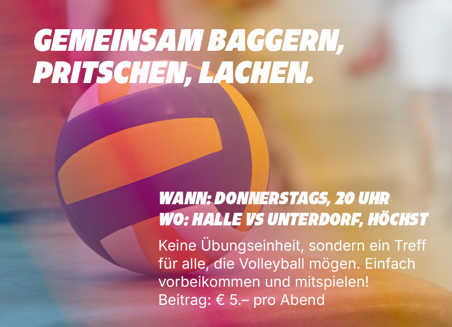 Neue Hobbygruppe beim VBC Höchst gestartet