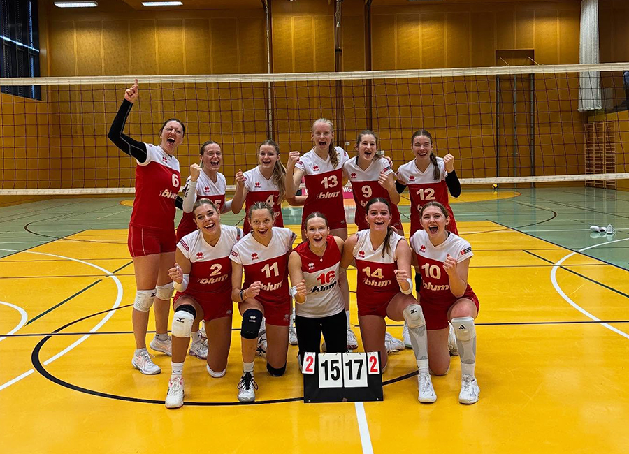 Unglaubliche Aufholjagd: VBC Höchst siegt nach 0:2-Rückstand in Linz!