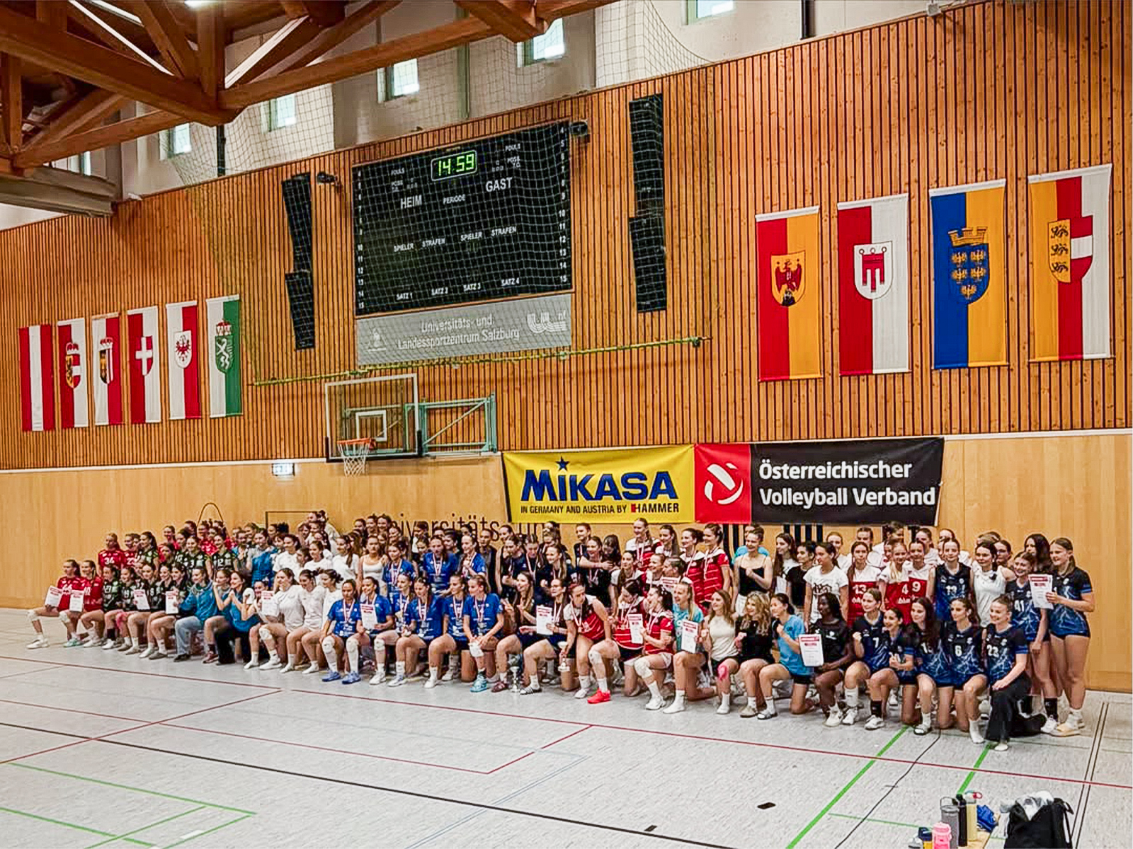 U16 Team sammelt wertvolle Erfahrungen bei der Österreichischen Meisterschaft