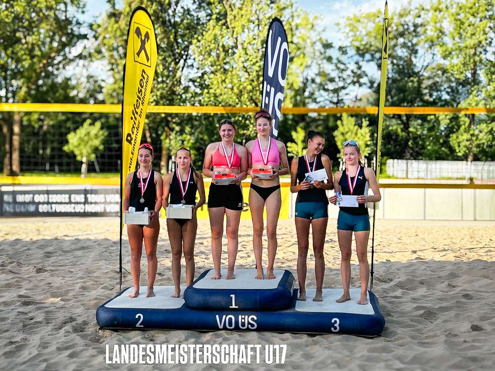 Erfolgreiches Beachvolleyball-Wochenende für den VBC Höchst Nachwuchs