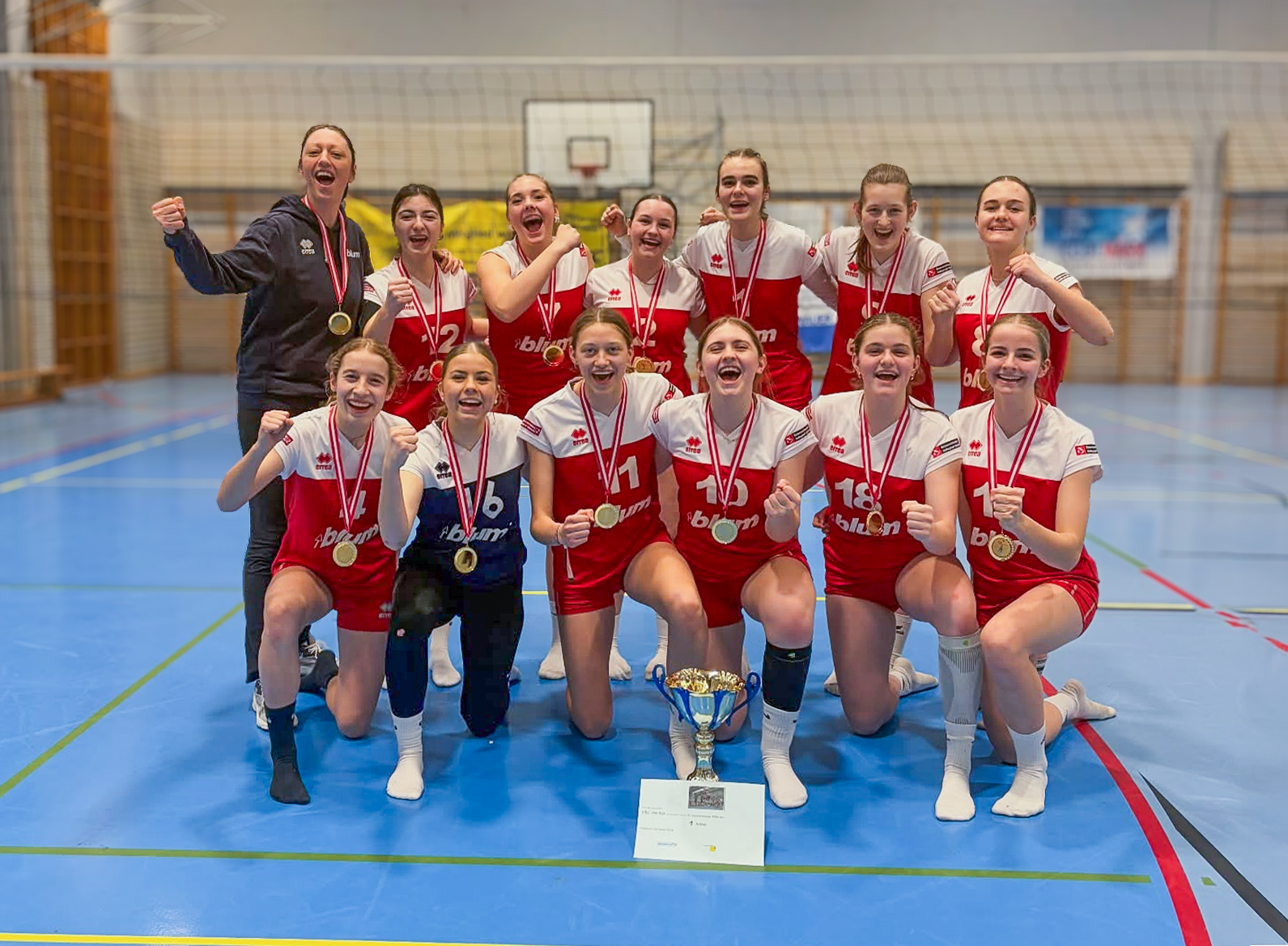 Turniersieg für unser U18-Team beim internationalen Sparkassen-Cup in Feldkirch