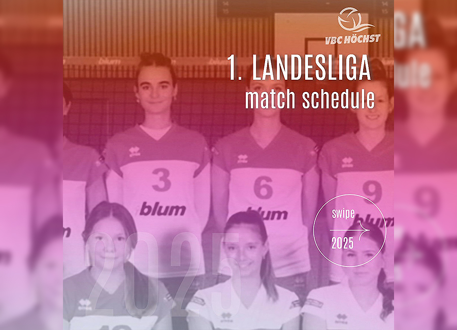 Heimspiele 2025 unserer Landesliga 1