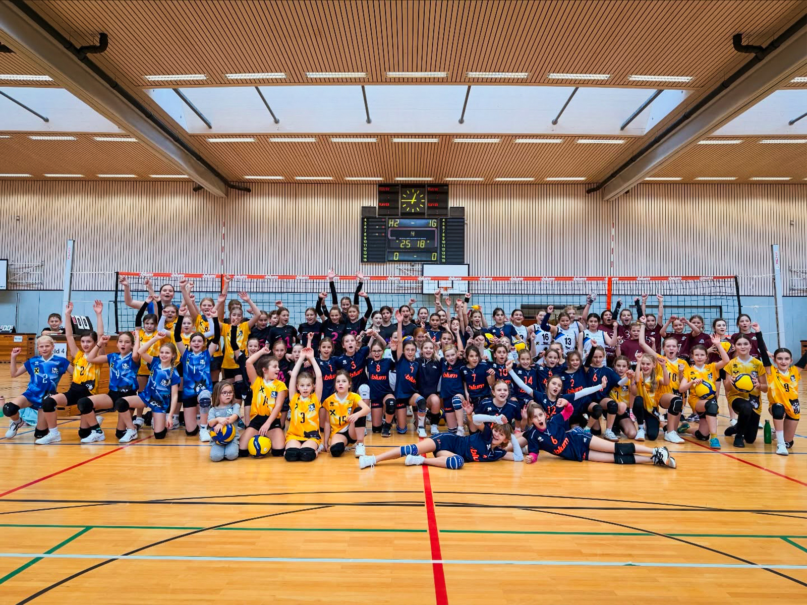 Starker Auftakt der U13-Landesmeisterschaft in Höchst