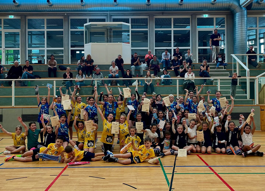 Premiere für unsere Jüngsten: Nachwuchs-Turnier mit VC Wolfurt