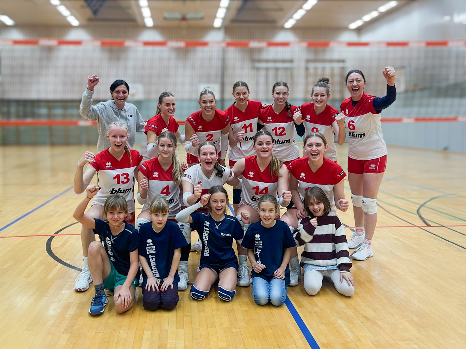 Zwei Siege und sechs Punkte: Erfolgreiches Heimspiel-Wochenende für den VBC Höchst