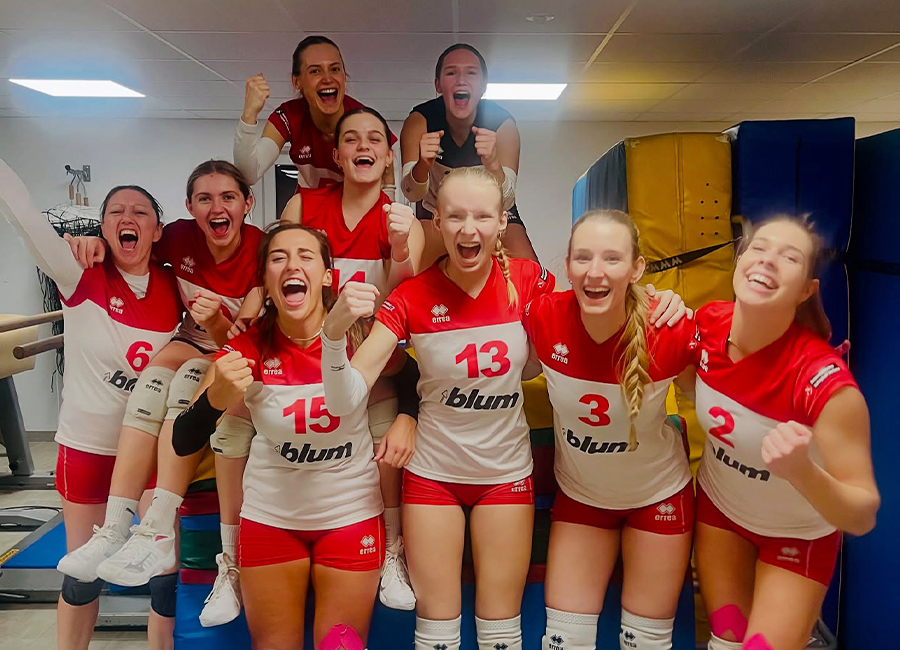 Höchster Bundesligateam triumphiert im Krimi gegen Mühlviertel Volleys