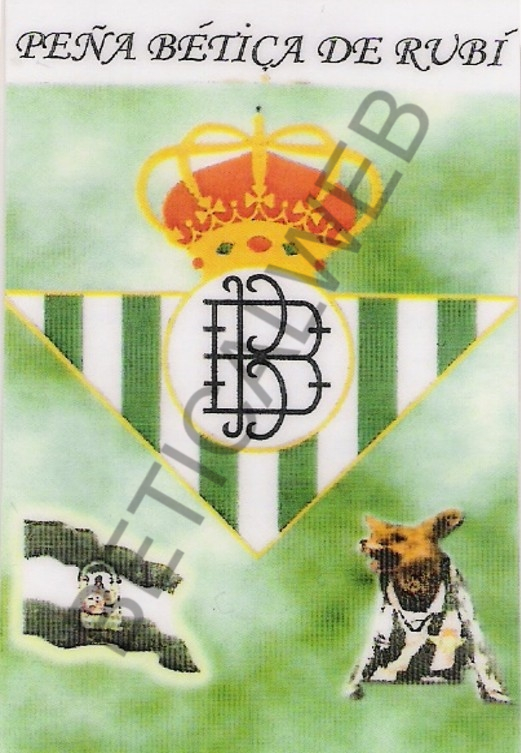 2007-06  / Peña Bética "RUBI" (Rubí - Barcelona)