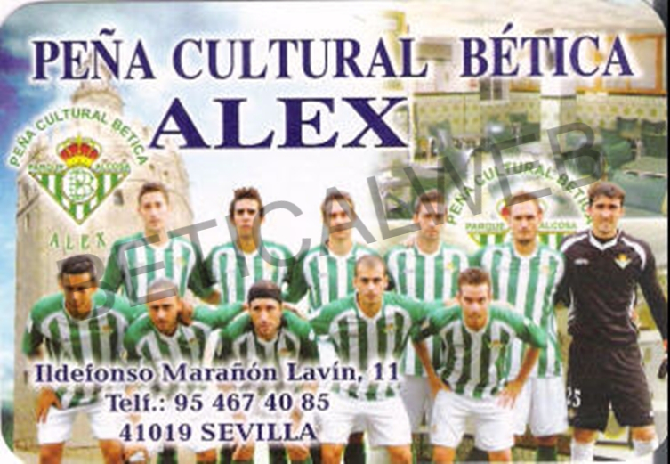 2010-11 / Peña Cultural Bética "ALEX" (Parque Alcosa - Sevilla)