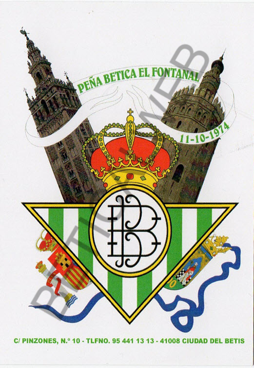 2018-25 / Peña Bética "EL FONTANAL" (Santa Justa - Sevilla)