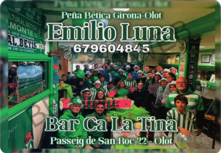 2021-13 / Peña Bética "EMILIO LUNA" (Girona-Olot - Girona)