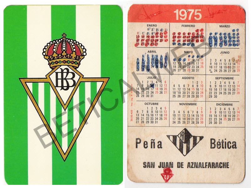 1975 - Peña Bética San Juan de Aznalfarache (Sevilla)