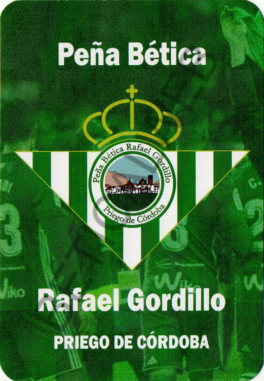 2019-12 / Peña Bética "RAFAEL GORDILLO" (Priego de Córdoba - Córdoba)