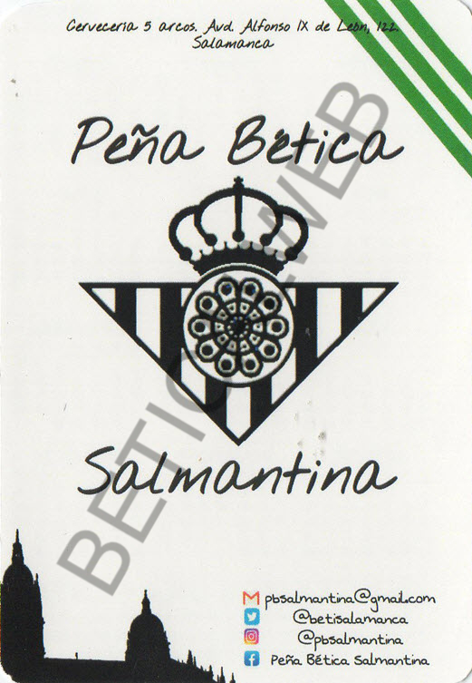2022-23 / Peña Bética "SALMANTINA" (Salamanca)