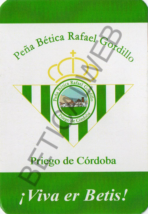 2016-09 / Peña Bética "RAFAEL GORDILLO" (Priego de Córdoba - Córdoba)
