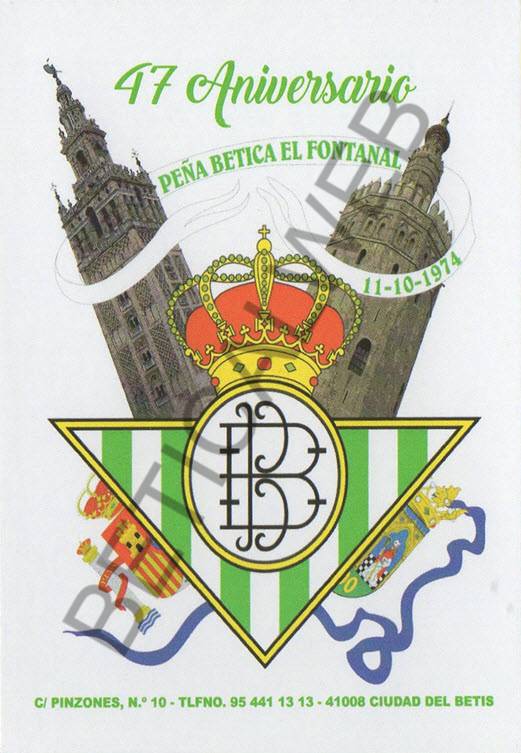 2022-09 / Peña Bética "EL FONTALAL" (Santa Justa - Sevilla)