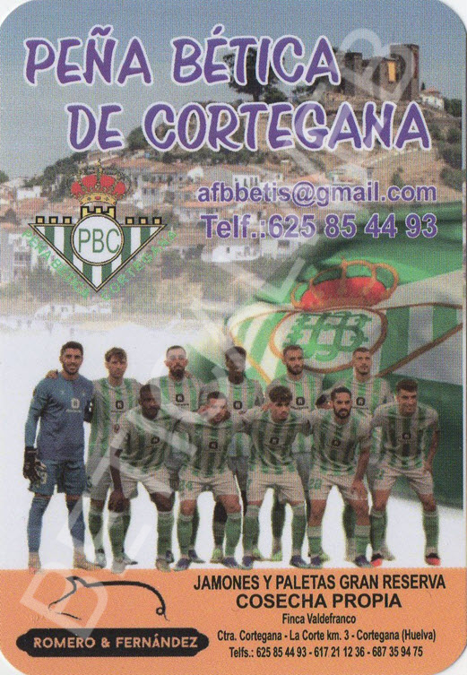 2024-45 / Peña Bética de CORTEGANA (Cortegana - Huelva)
