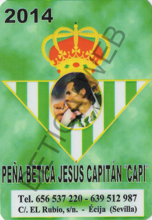 2014-10 / Peña Bética "CAPI" (Écija - Sevilla)