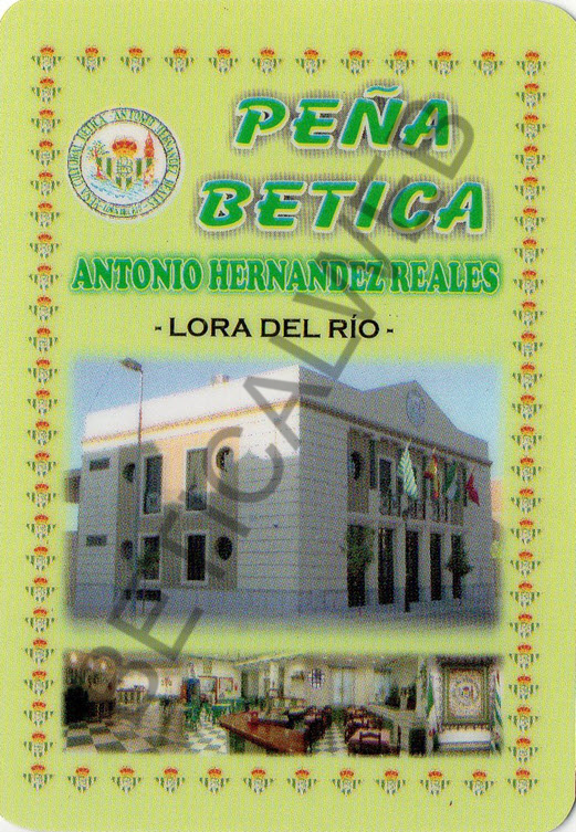2005-11 / Peña Cultural Bética "ANTONIO HERNANDEZ REALES" (Lora del Rio - Sevilla)