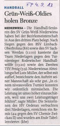 Freie Presse Flöha vom 04.09.2013