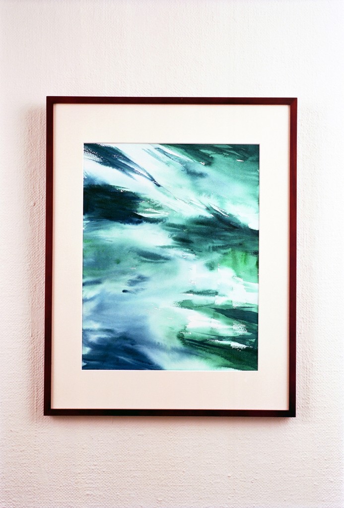 watercolor on paper 