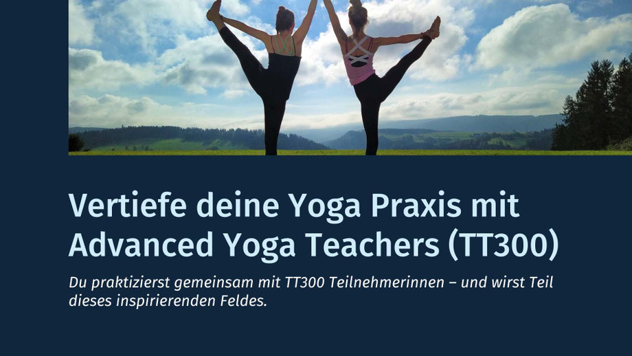 Advanced Vinyasa Yoga Intensive Week in Flims