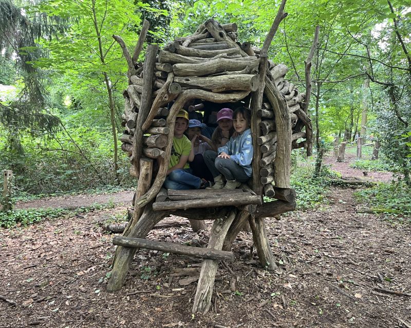 Ausflug der Erstklässler nach Karlsruhe ins „Waldklassenzimmer“
