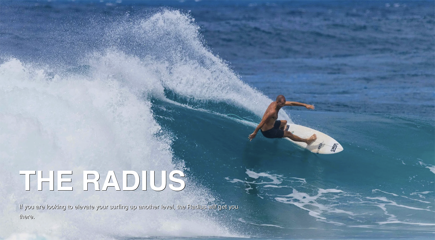 The Radius - pyzel surfboards japan