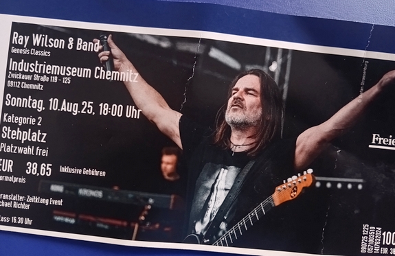 Ray Wilson mit Songs von Genesis und Co beim Sommer Open Air in Chemnitz. Klasse Wetter-Klasse Sound und Musik
