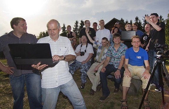 Wetter-Sturmjägertreffen 30.06.2012 - Gruppenfoto - Habichtsberg Cranzahl