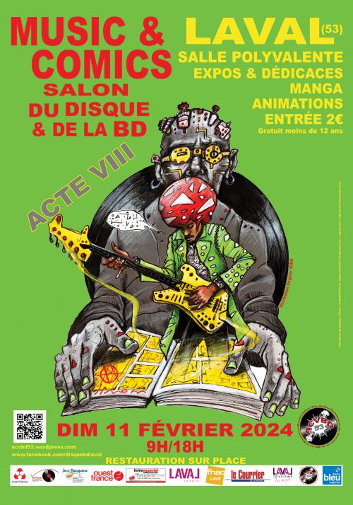 8ème Salon du Disque & de la BD de Laval