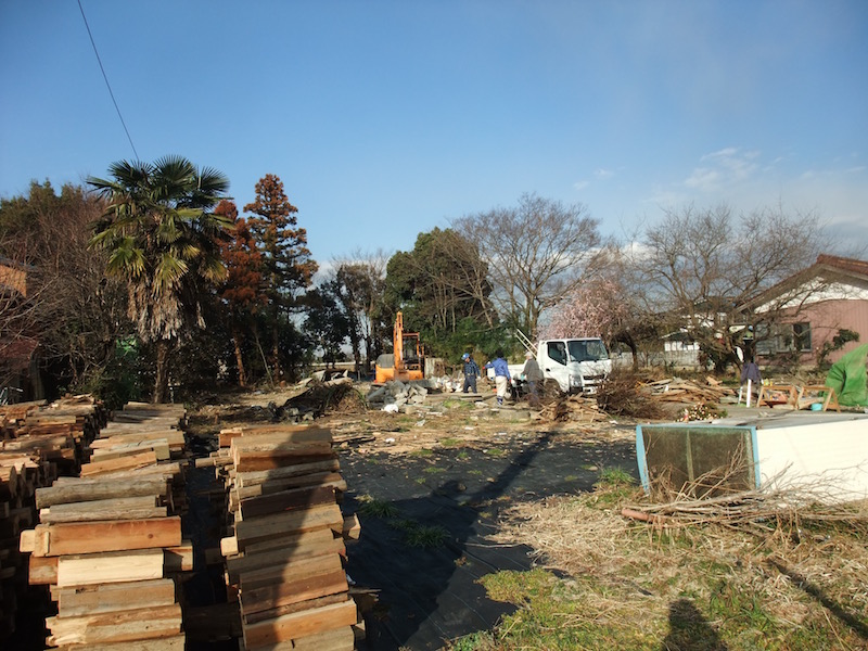 2016.02.16 既存建物の解体工事.