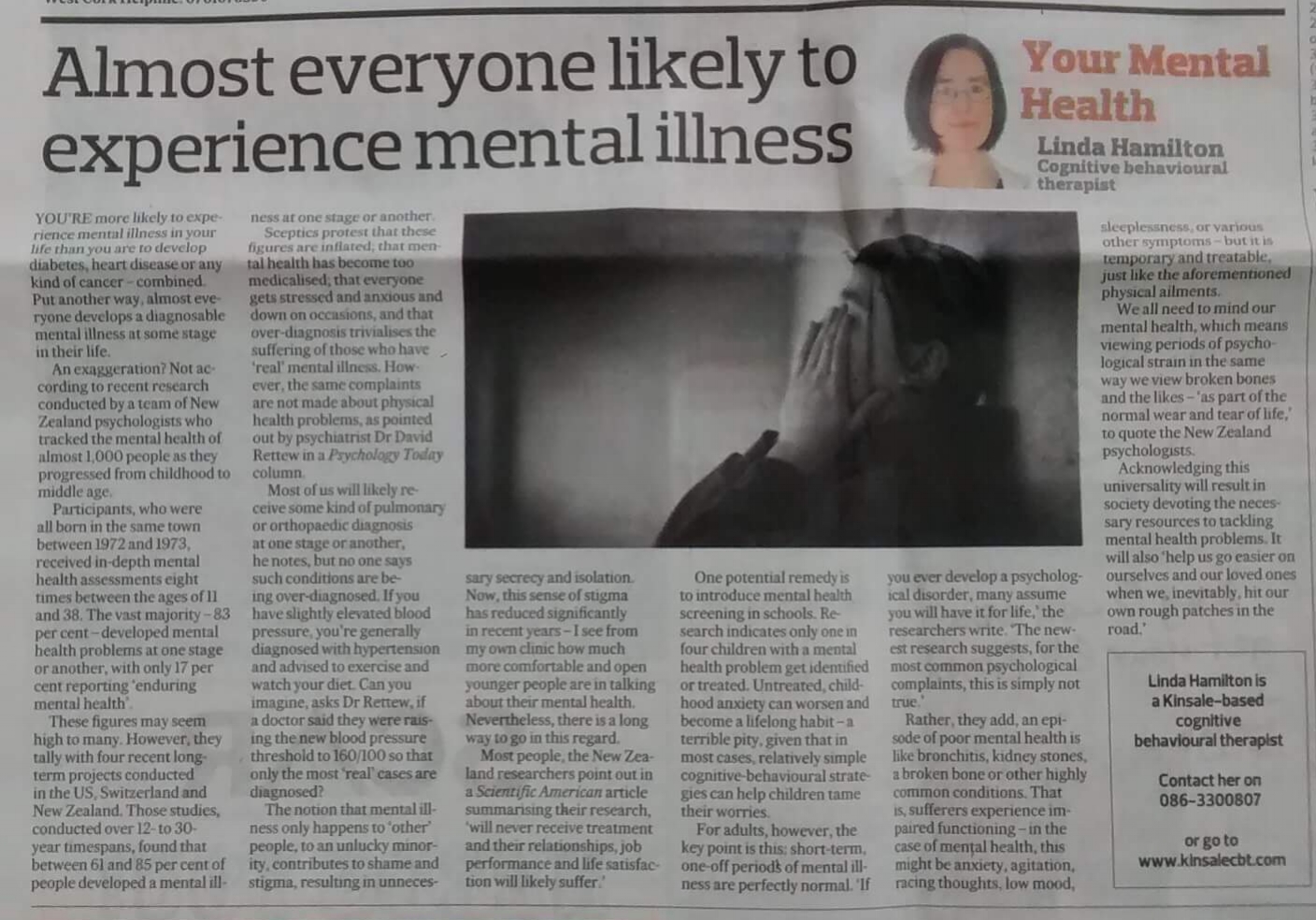 Essay mental disorders