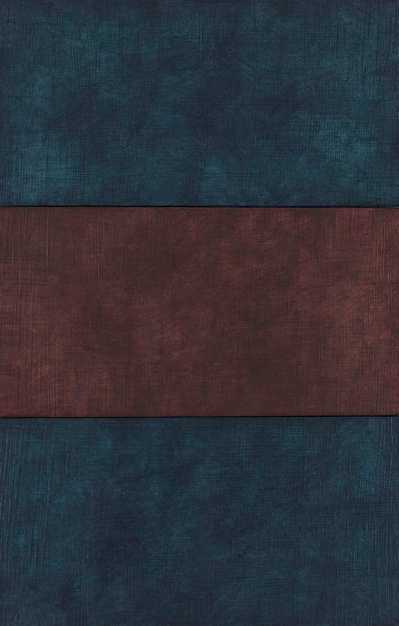 Blue Tone / Red Magenta Tone / Blue Tone - 15 x 10 cm - acrylic on wood panel