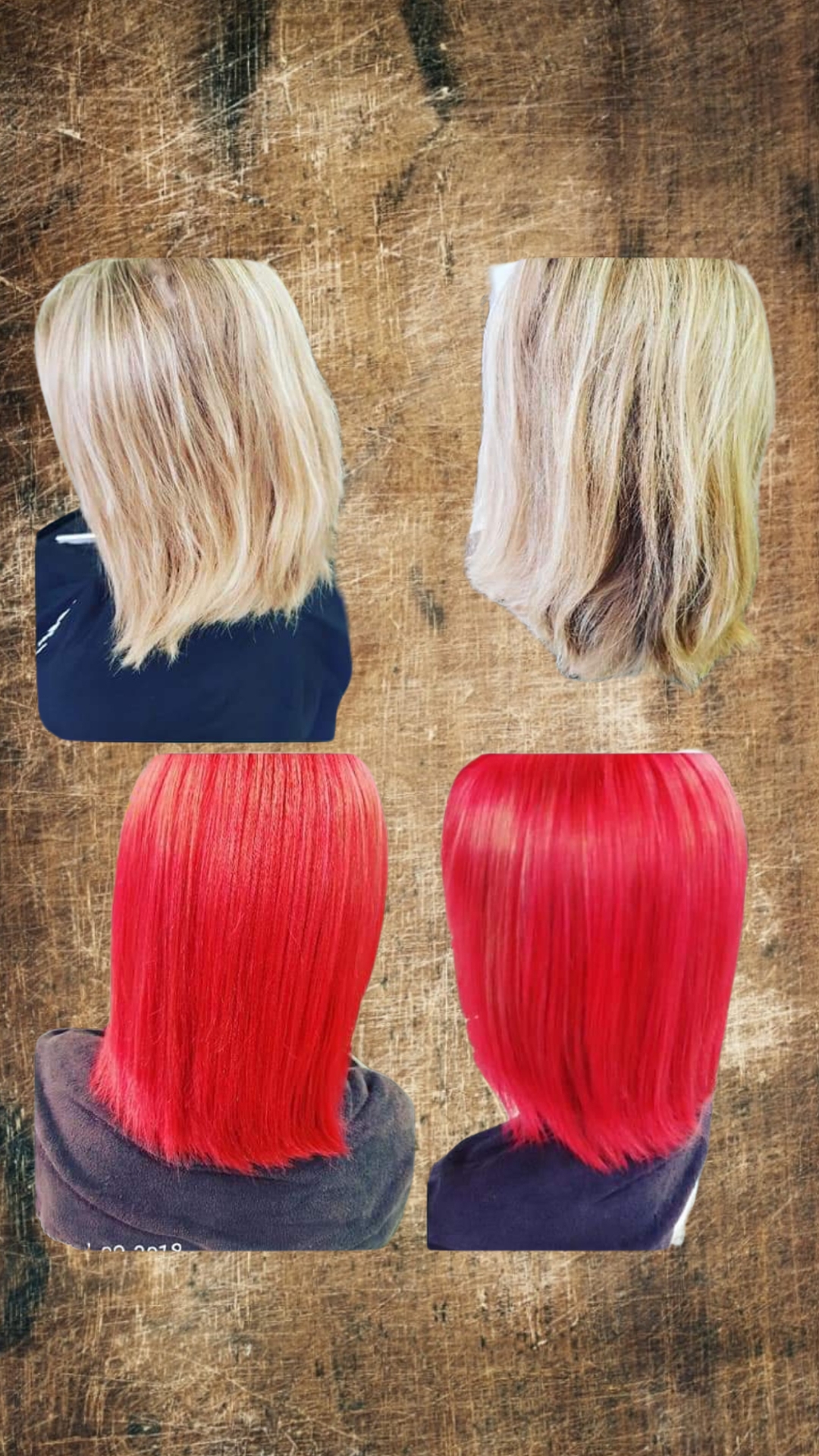 Von Blond zu Rot 