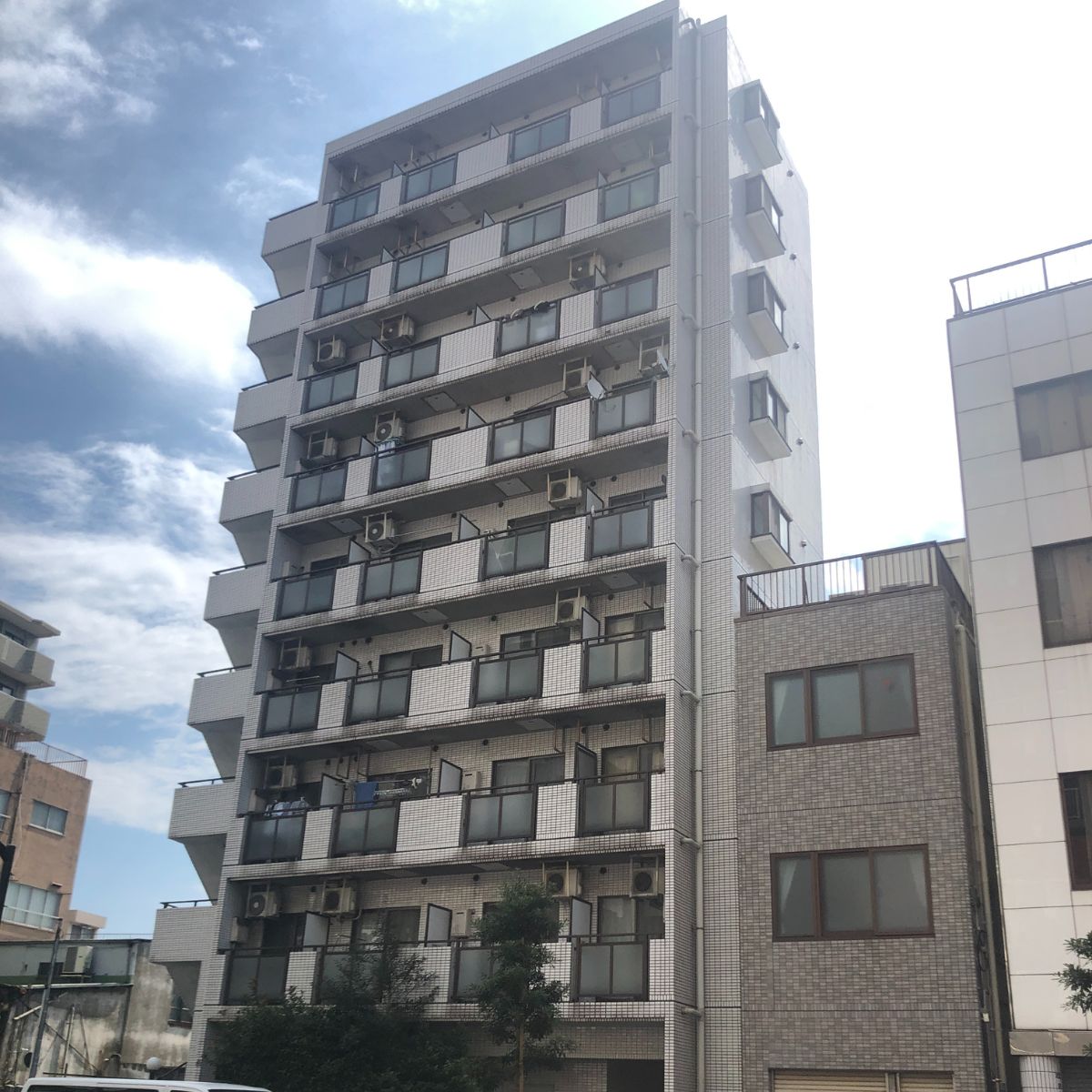 江東区9階建賃貸マンション　屋上防水