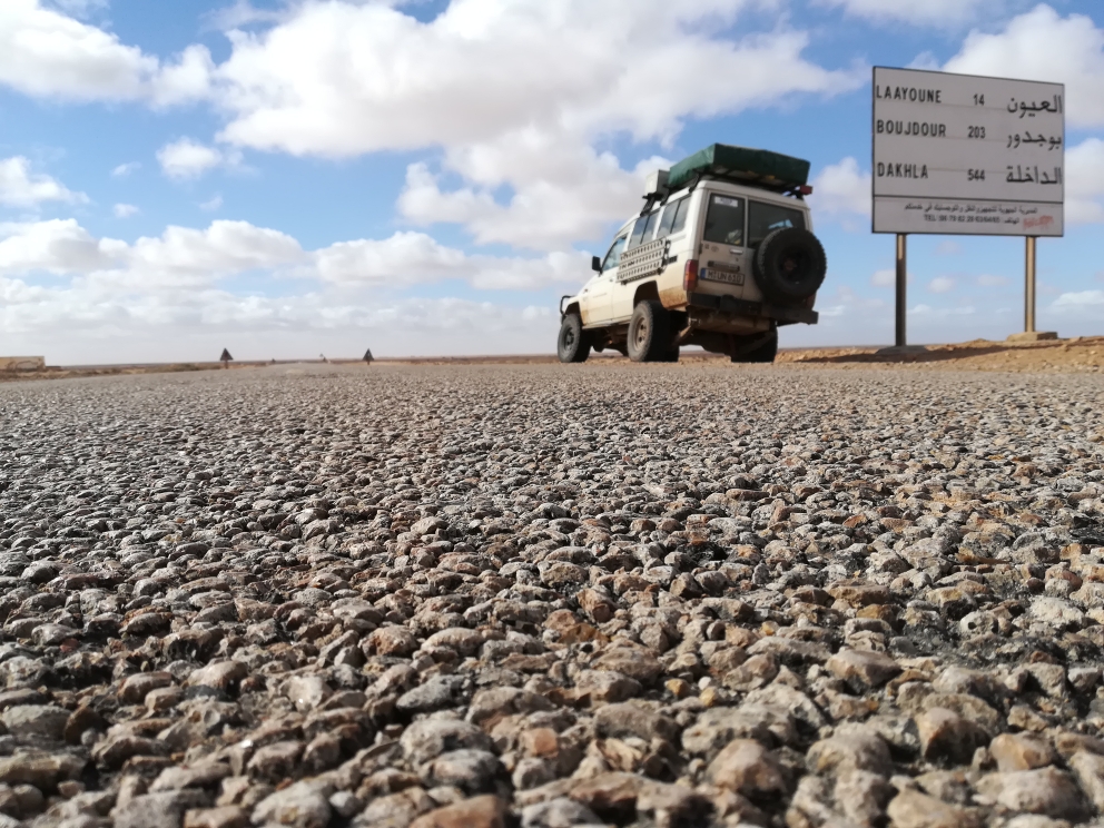 Nur noch 544km bis Dakhla