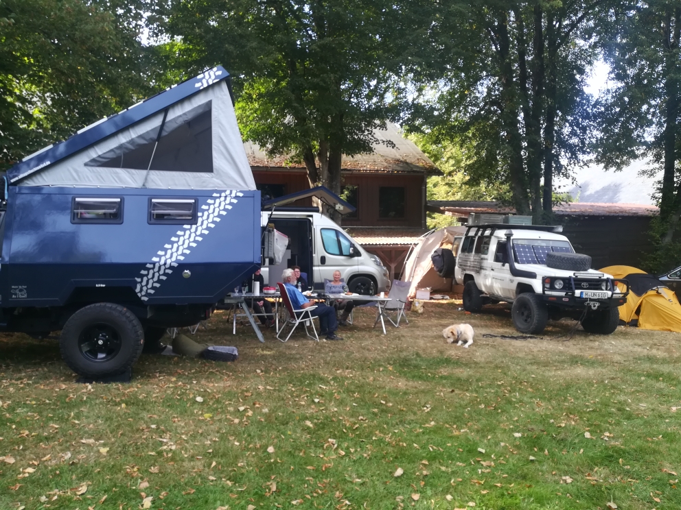 Unser kleines Camp